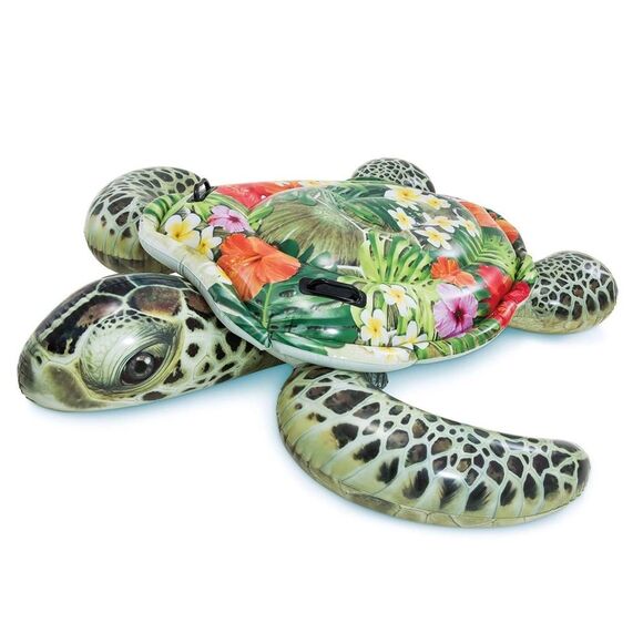 🐢 INTEX XL Realistic Sea Turtle Ride-On Pool Float - Picture 7 of 7